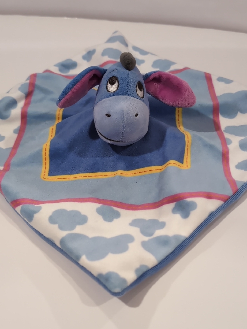 Disney Eeyore Blue Security Blanket Lovey